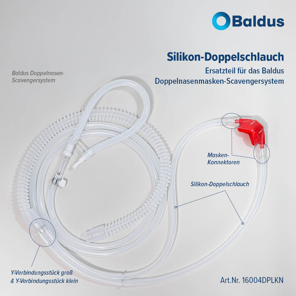 Silikon-Doppelschlauch