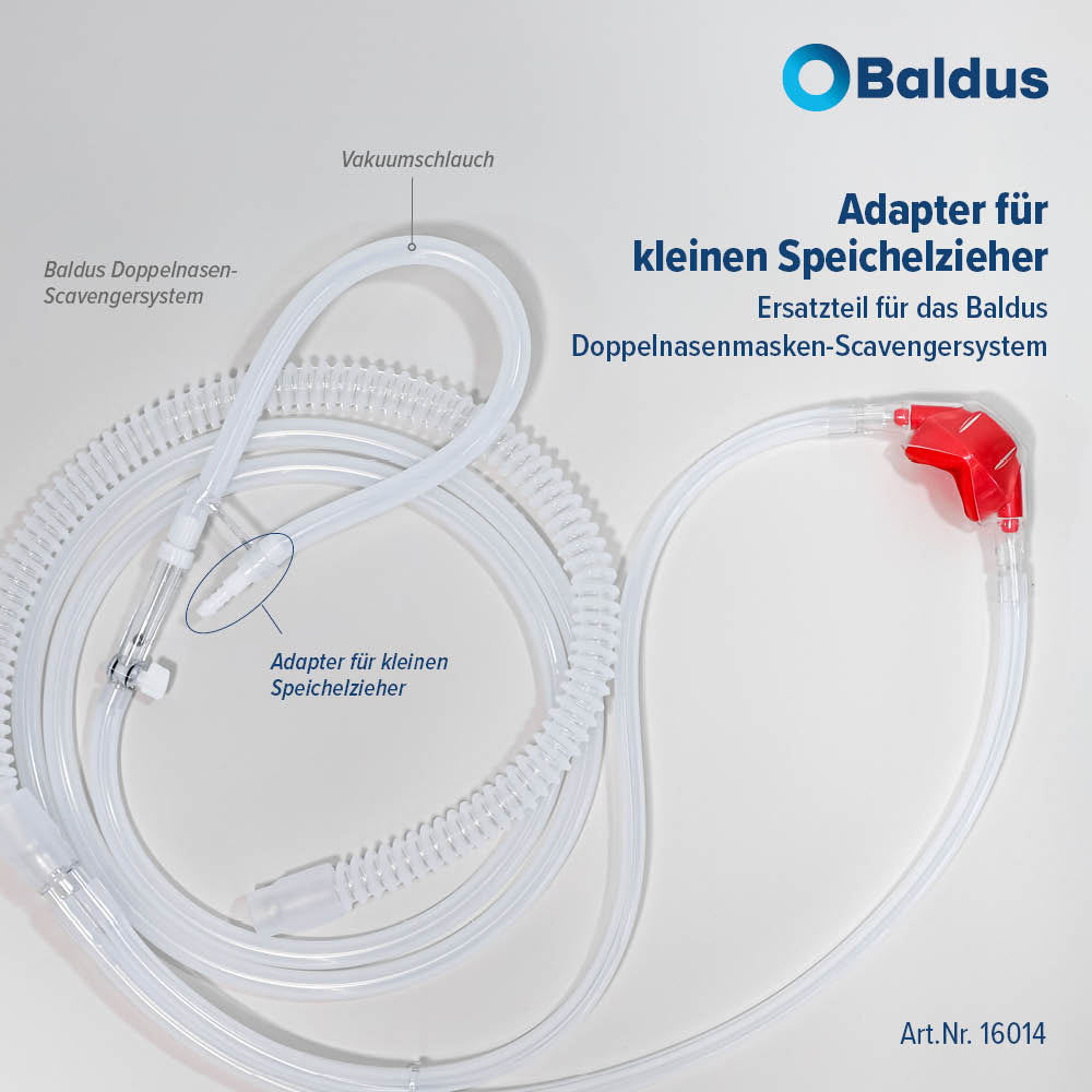 Adapter für kleinen Speichelzieher
