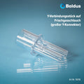 Y-Verbindungsstück auf Frischgasschlauch / großer Y-Konnektor