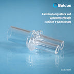 Baldus Y-Verbindungsstück auf Vakuumschlauch / kleiner Y-Konnektor