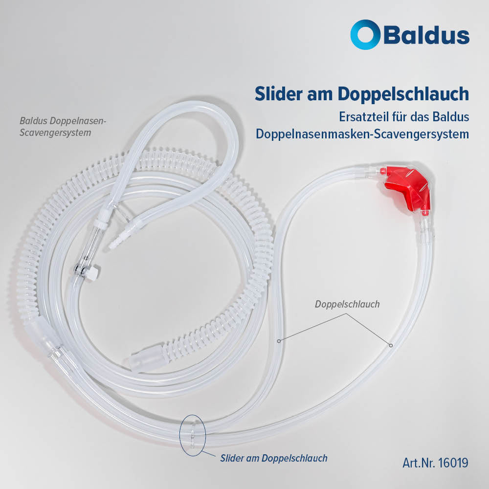 Slider am Doppelschlauch