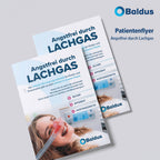 Patientenflyer "Angstfrei durch Lachgas"