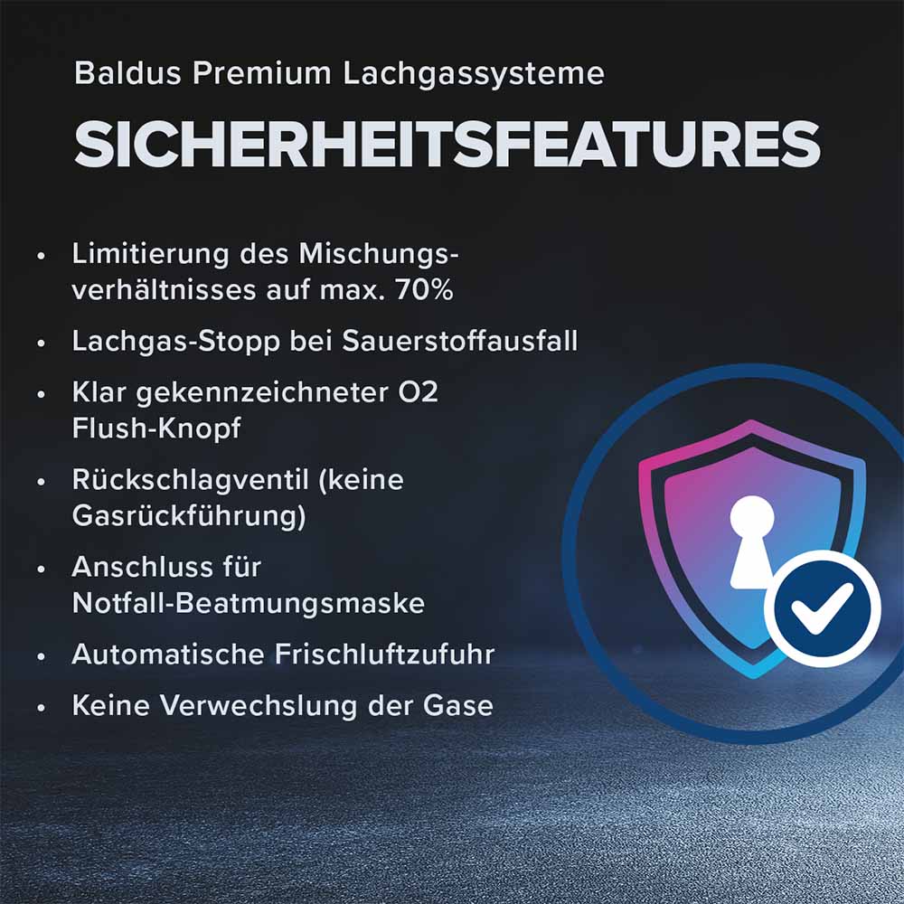 Baldus Premium-Lachgassystem